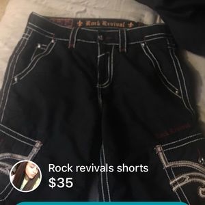 Rock revival shorts